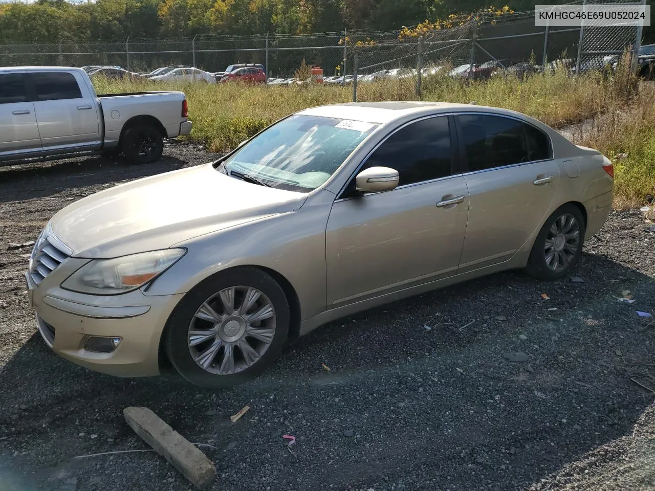 KMHGC46E69U052024 2009 Hyundai Genesis 3.8L