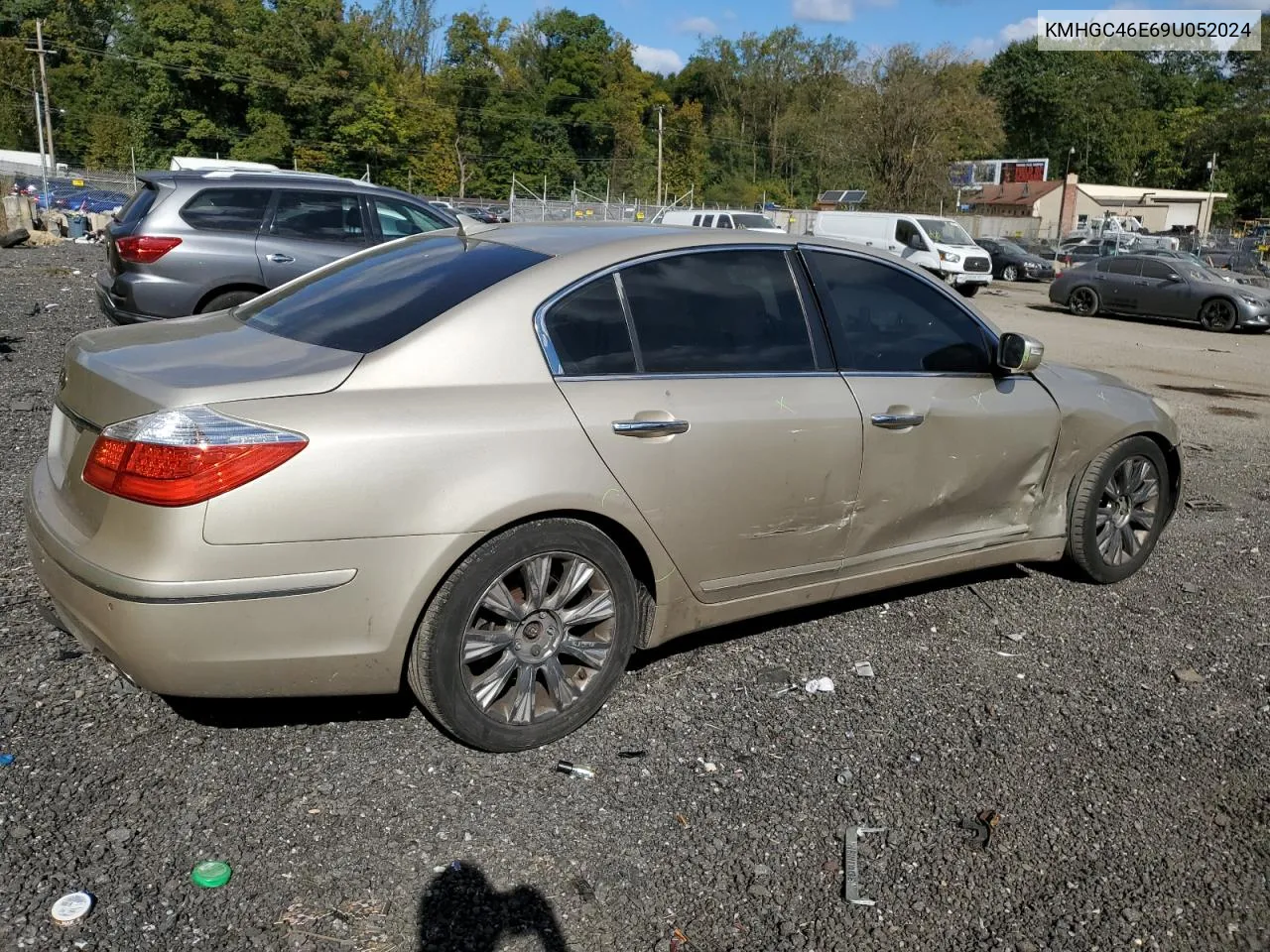 2009 Hyundai Genesis 3.8L VIN: KMHGC46E69U052024 Lot: 76129664