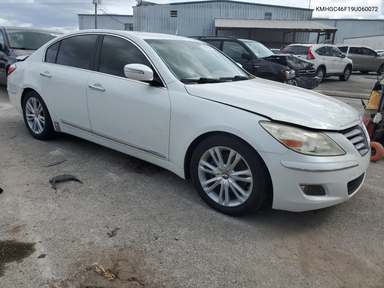 KMHGC46F19U060072 2009 Hyundai Genesis 4.6L