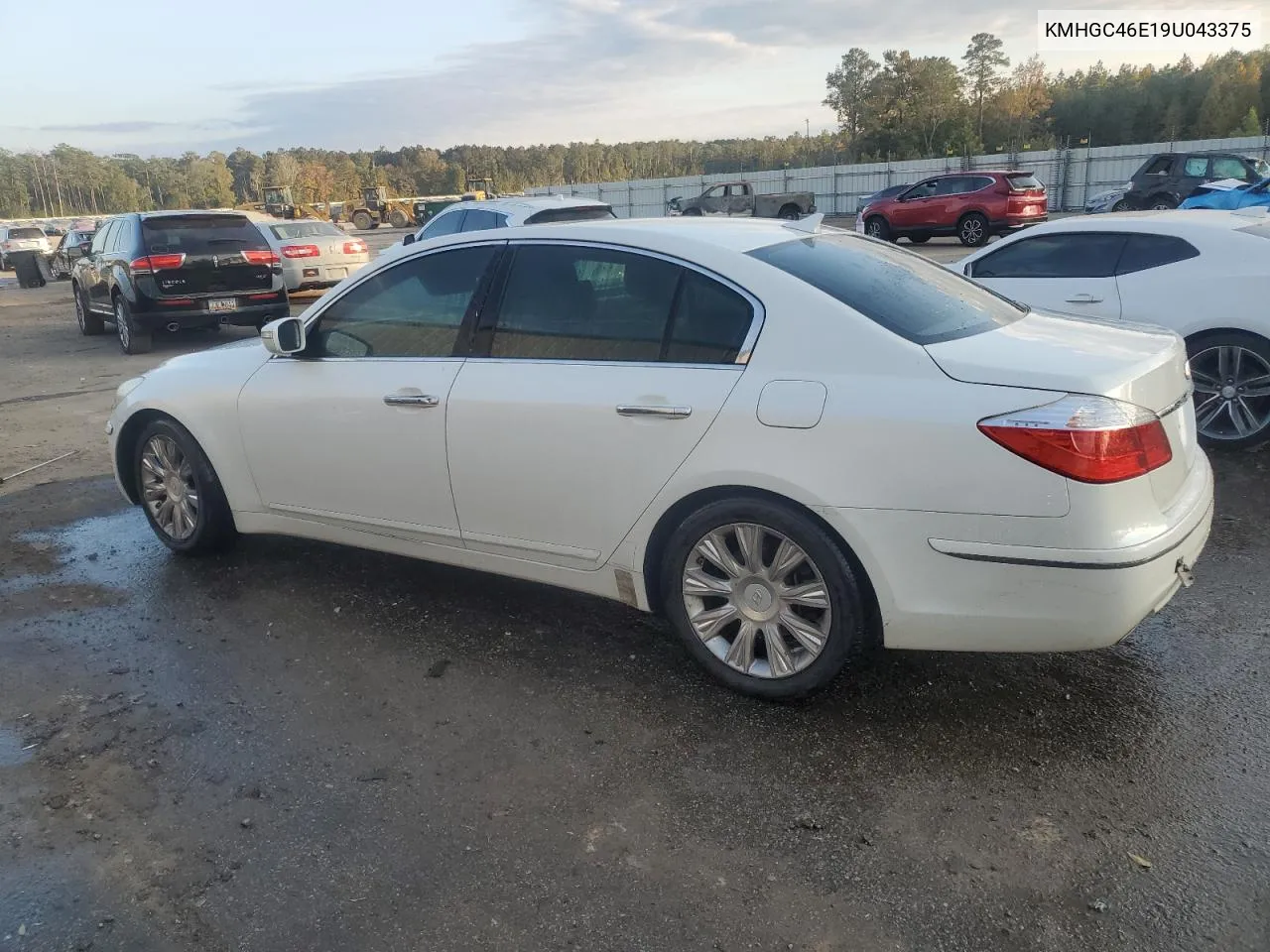 KMHGC46E19U043375 2009 Hyundai Genesis 3.8L