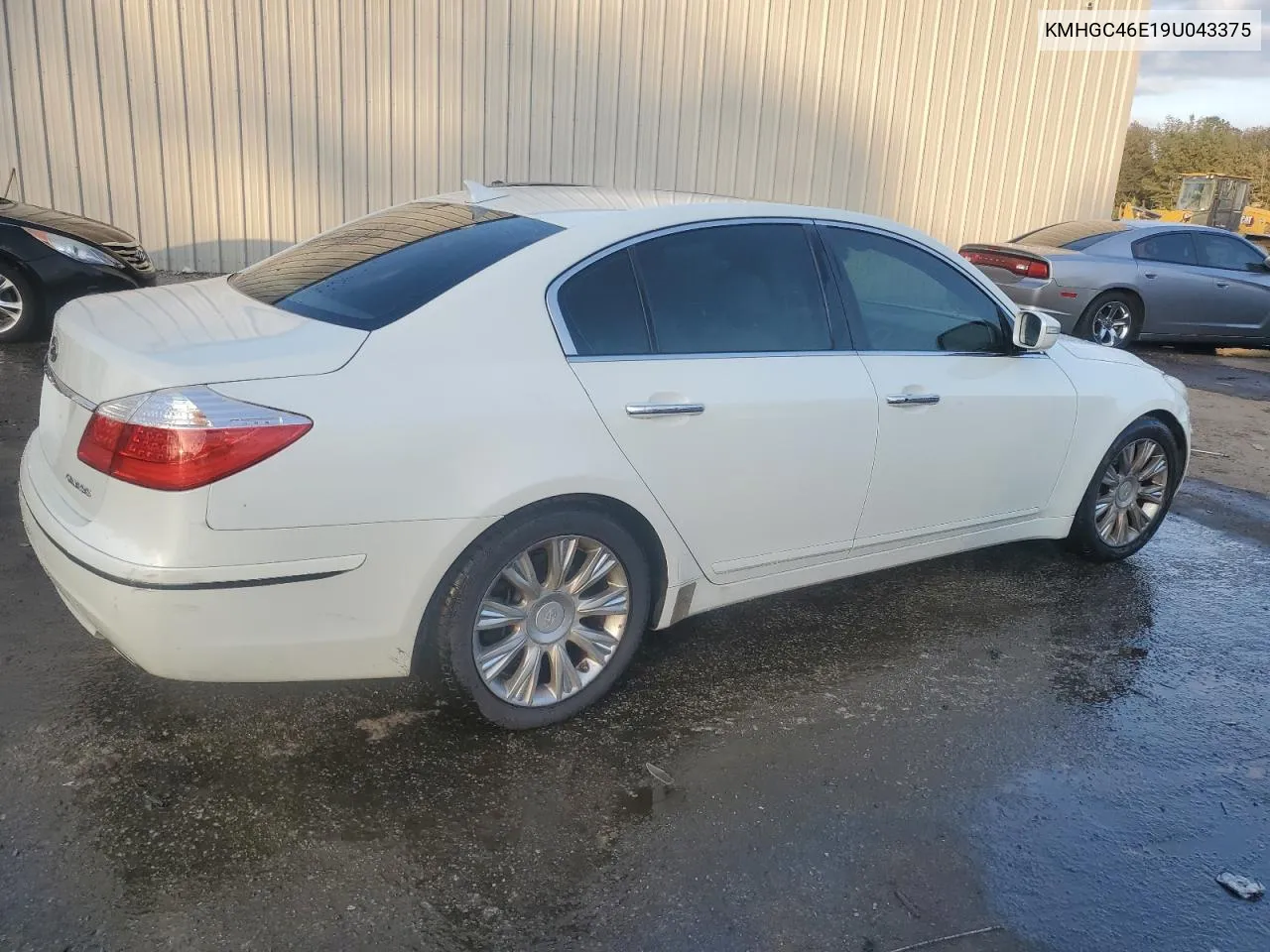 KMHGC46E19U043375 2009 Hyundai Genesis 3.8L