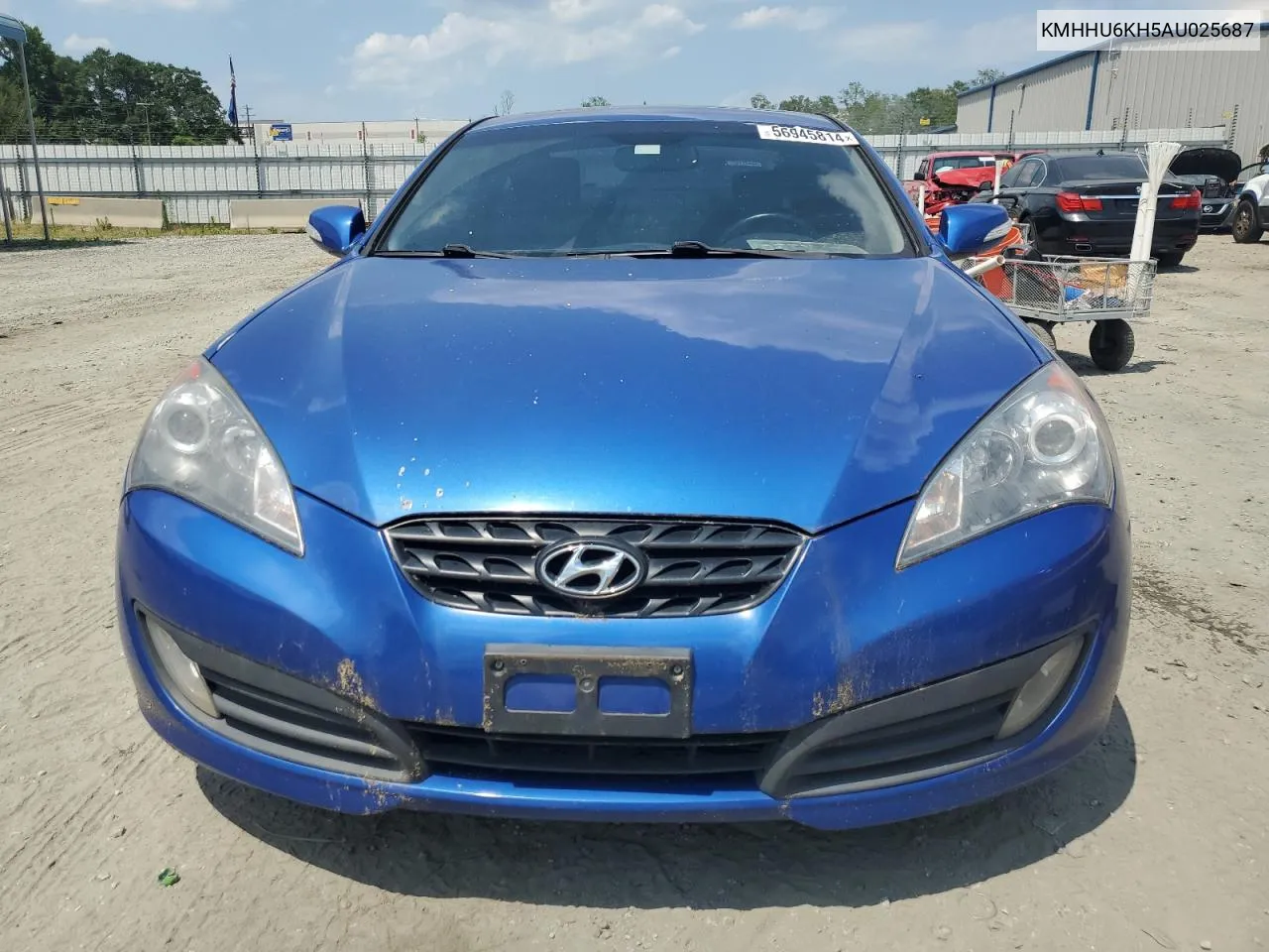 2010 Hyundai Genesis Coupe 3.8L VIN: KMHHU6KH5AU025687 Lot: 56945814