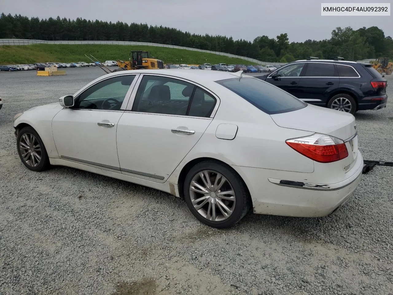 2010 Hyundai Genesis 4.6L VIN: KMHGC4DF4AU092392 Lot: 58487294