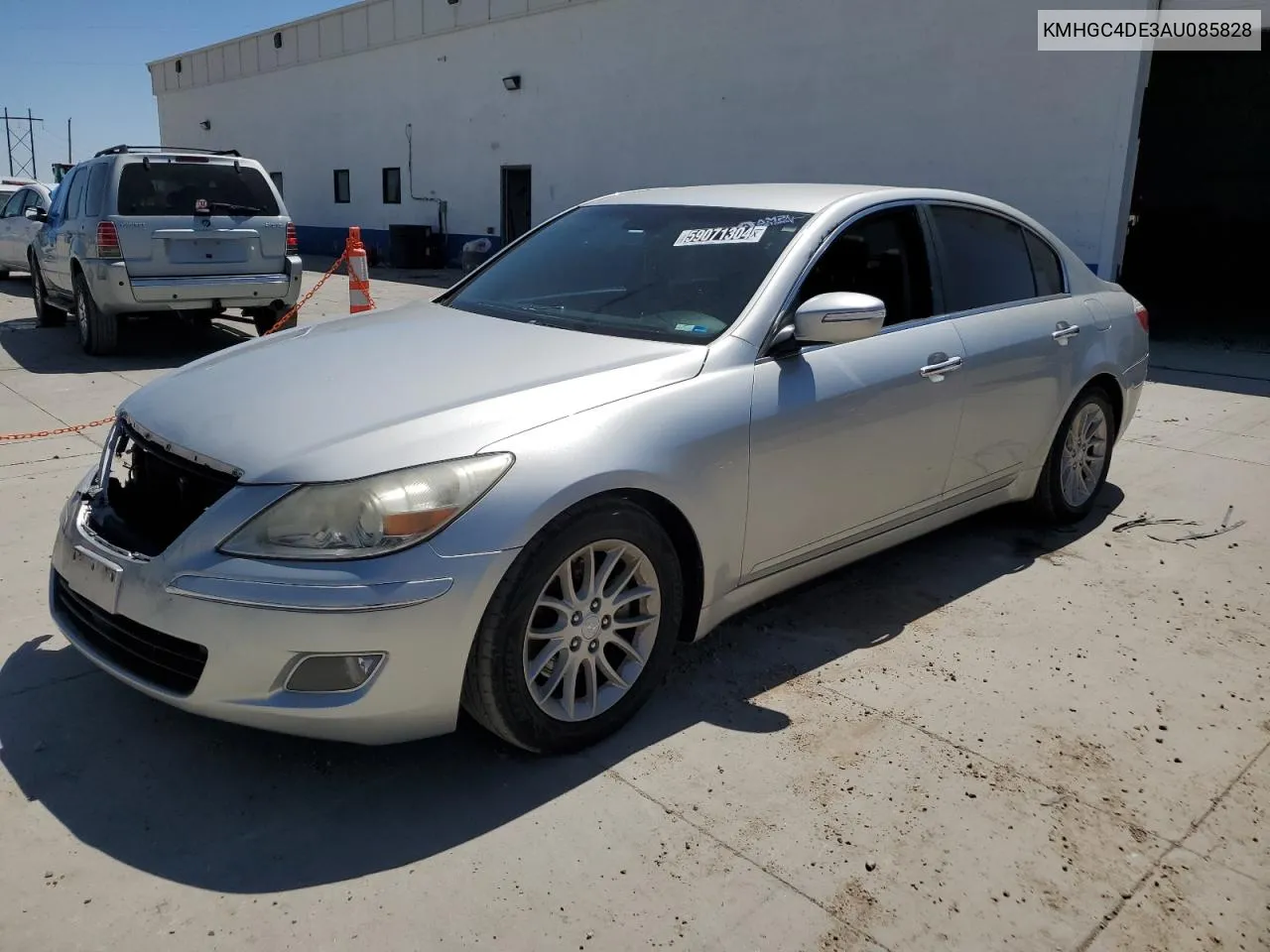 2010 Hyundai Genesis 3.8L VIN: KMHGC4DE3AU085828 Lot: 59071304