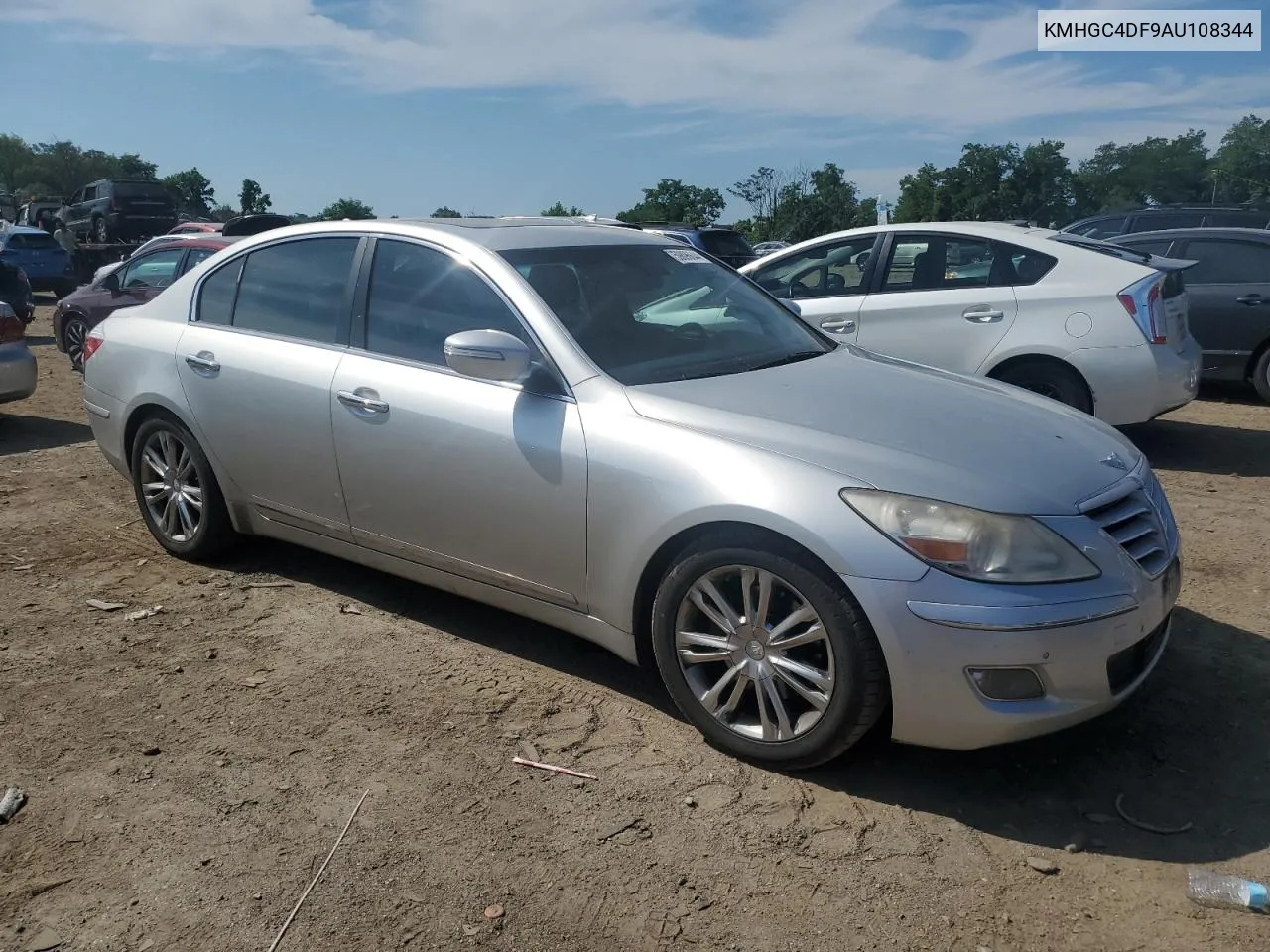 2010 Hyundai Genesis 4.6L VIN: KMHGC4DF9AU108344 Lot: 59896644