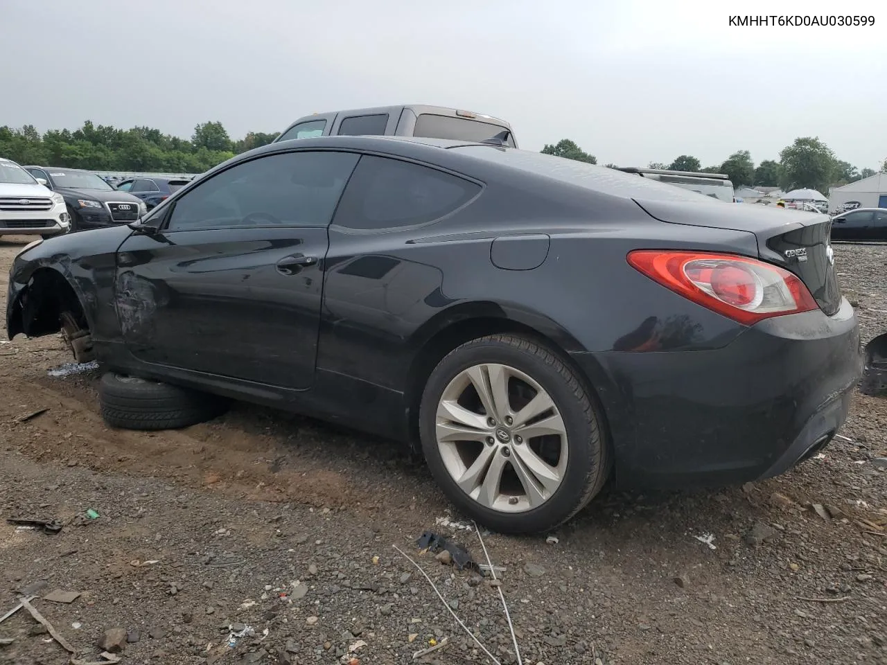 2010 Hyundai Genesis Coupe 2.0T VIN: KMHHT6KD0AU030599 Lot: 64564544