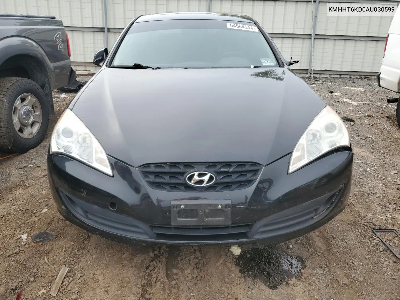 2010 Hyundai Genesis Coupe 2.0T VIN: KMHHT6KD0AU030599 Lot: 64564544