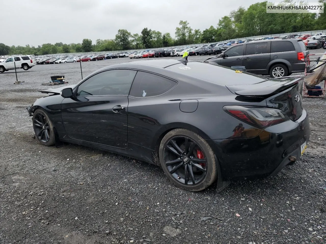 2010 Hyundai Genesis Coupe 3.8L VIN: KMHHU6KH6AU042272 Lot: 66493744