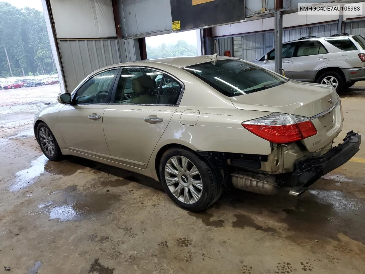 2010 Hyundai Genesis 3.8L VIN: KMHGC4DE7AU105983 Lot: 66596904