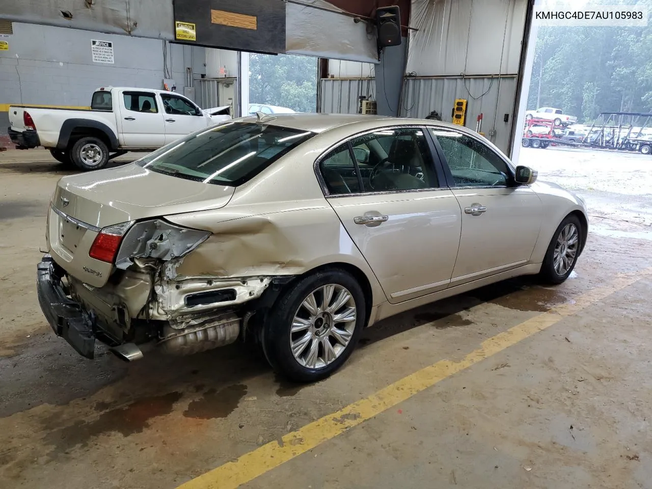 KMHGC4DE7AU105983 2010 Hyundai Genesis 3.8L