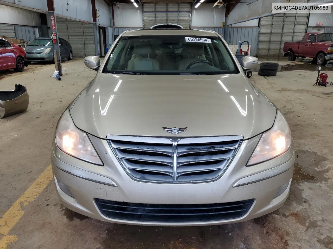 2010 Hyundai Genesis 3.8L VIN: KMHGC4DE7AU105983 Lot: 66596904