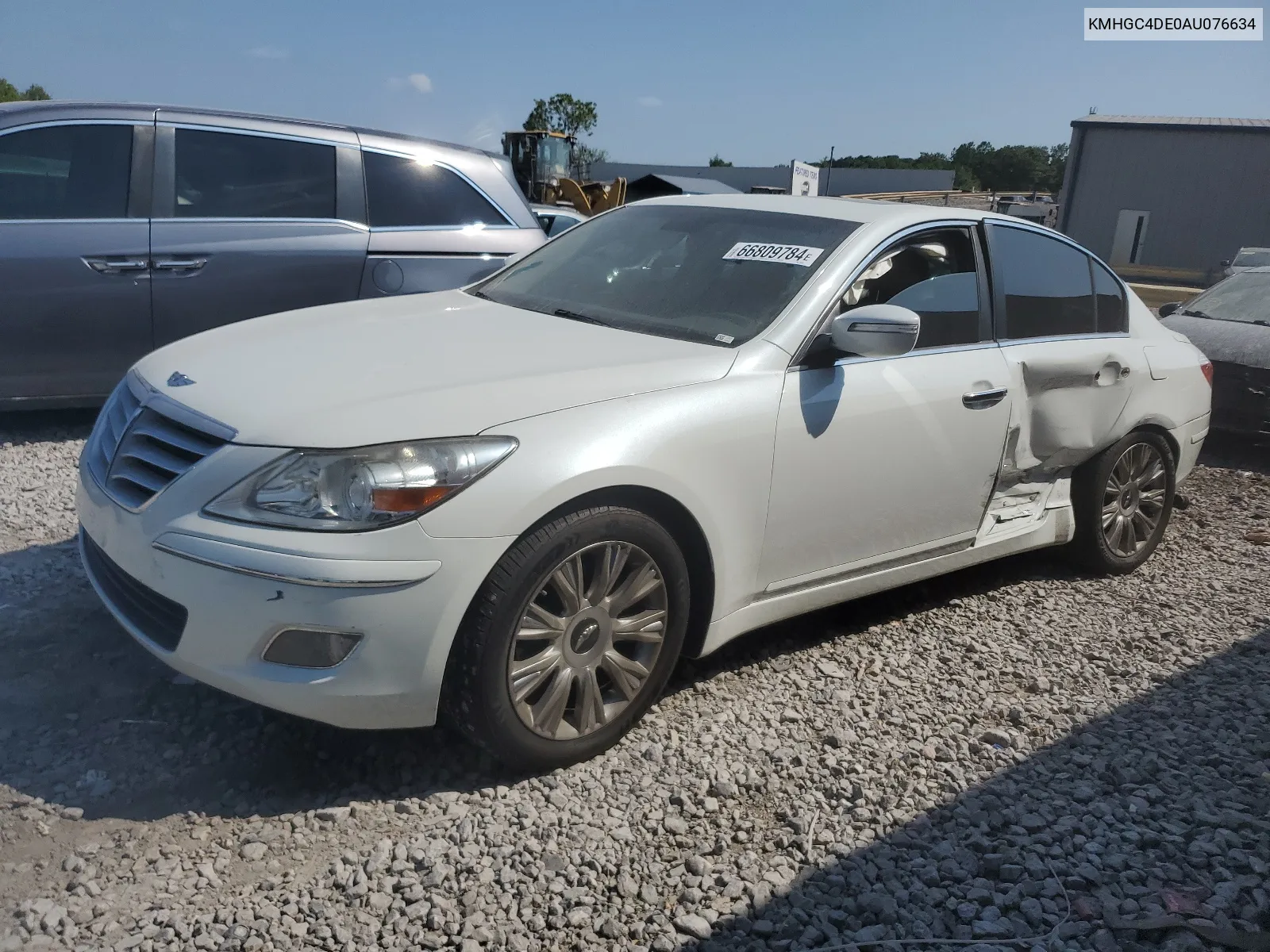 KMHGC4DE0AU076634 2010 Hyundai Genesis 3.8L