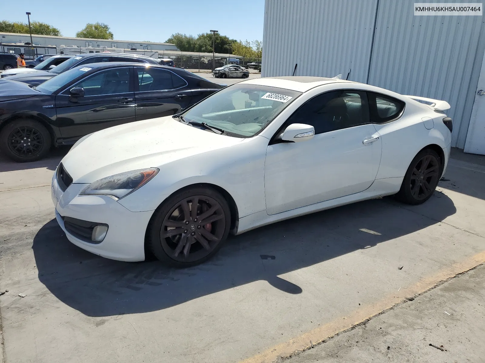 KMHHU6KH5AU007464 2010 Hyundai Genesis Coupe 3.8L