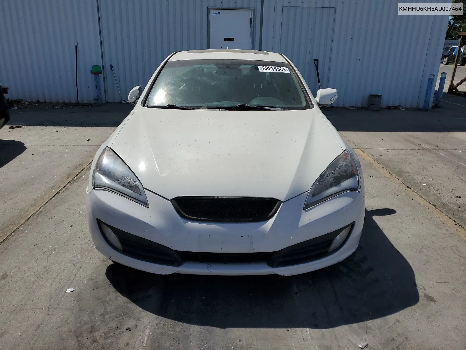 2010 Hyundai Genesis Coupe 3.8L VIN: KMHHU6KH5AU007464 Lot: 68286964