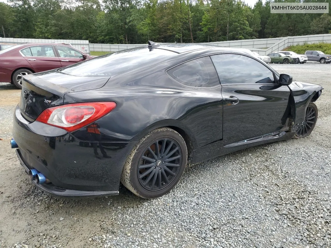 2010 Hyundai Genesis Coupe 2.0T VIN: KMHHT6KD5AU028444 Lot: 69215564