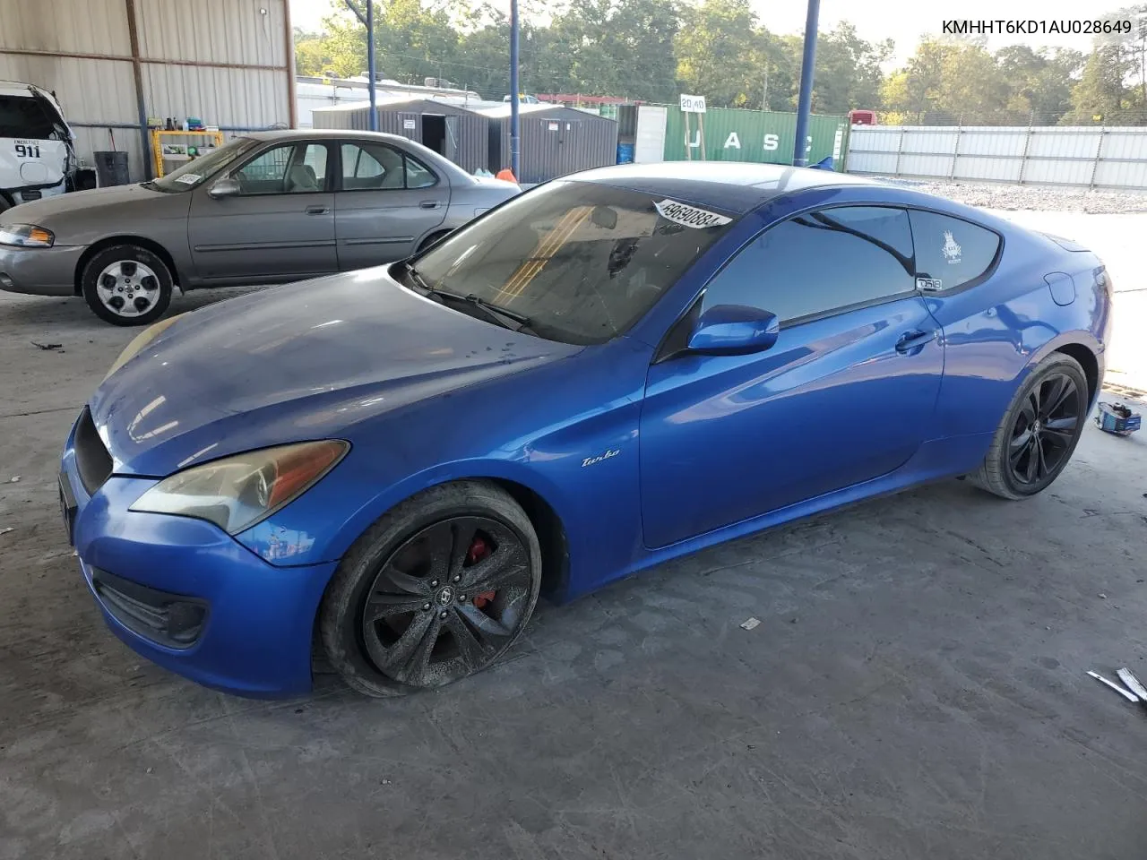 2010 Hyundai Genesis Coupe 2.0T VIN: KMHHT6KD1AU028649 Lot: 69690884