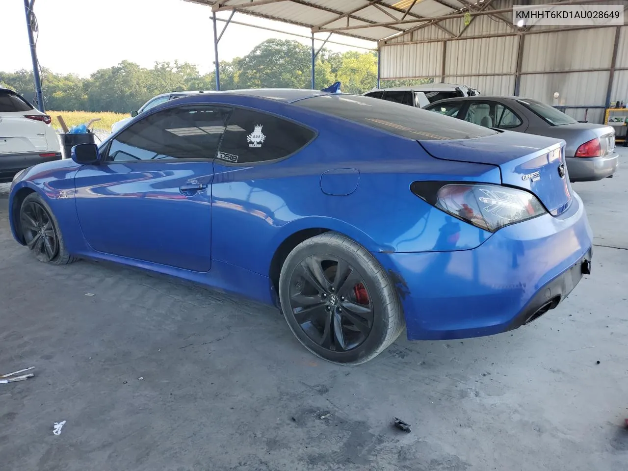 2010 Hyundai Genesis Coupe 2.0T VIN: KMHHT6KD1AU028649 Lot: 69690884