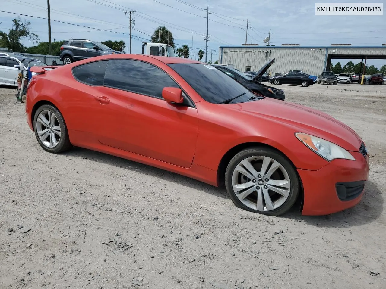 2010 Hyundai Genesis Coupe 2.0T VIN: KMHHT6KD4AU028483 Lot: 69978894