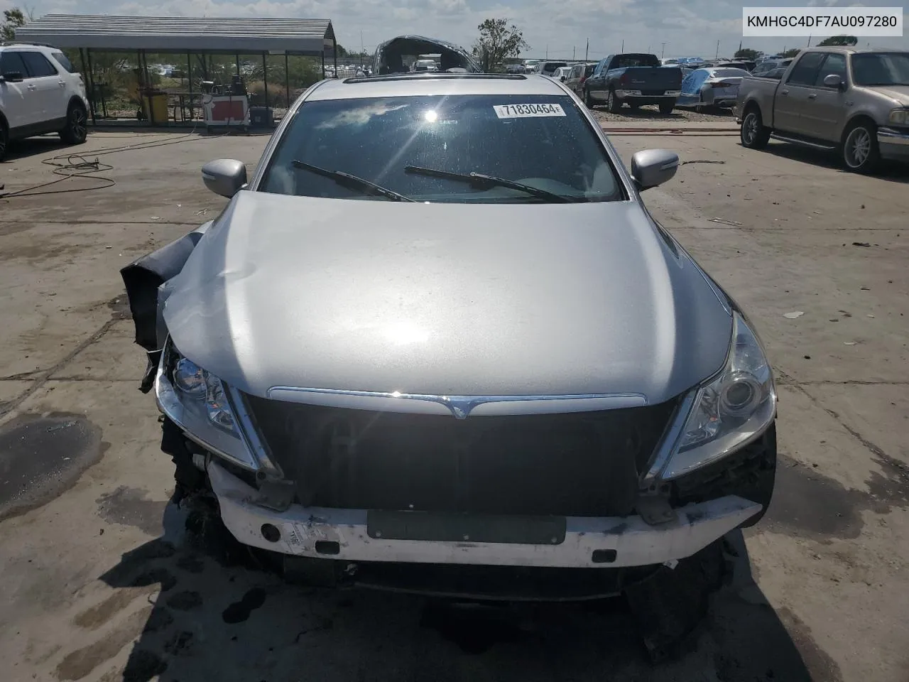 KMHGC4DF7AU097280 2010 Hyundai Genesis 4.6L