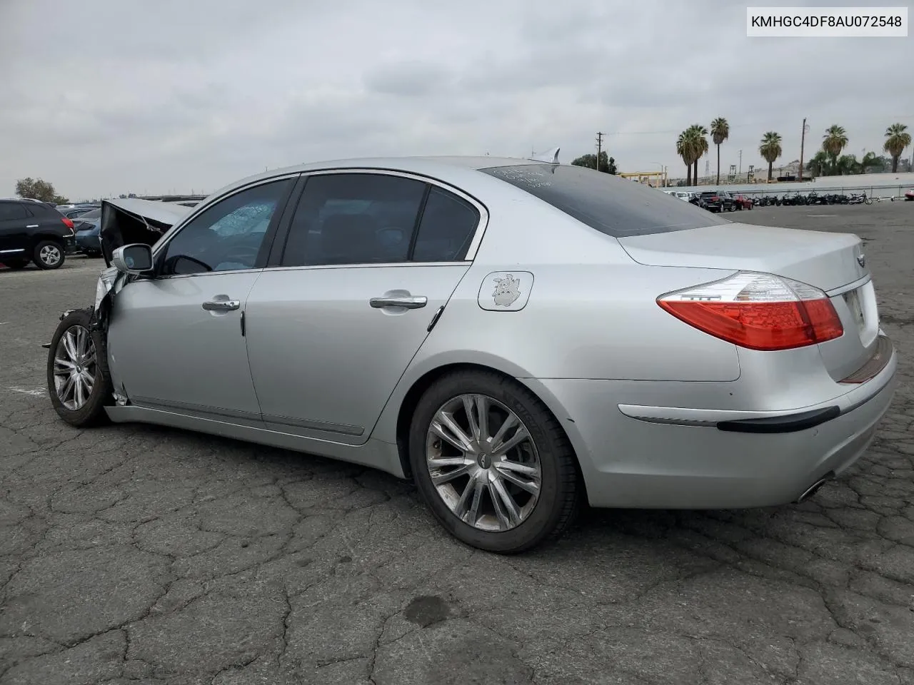 2010 Hyundai Genesis 4.6L VIN: KMHGC4DF8AU072548 Lot: 72257634