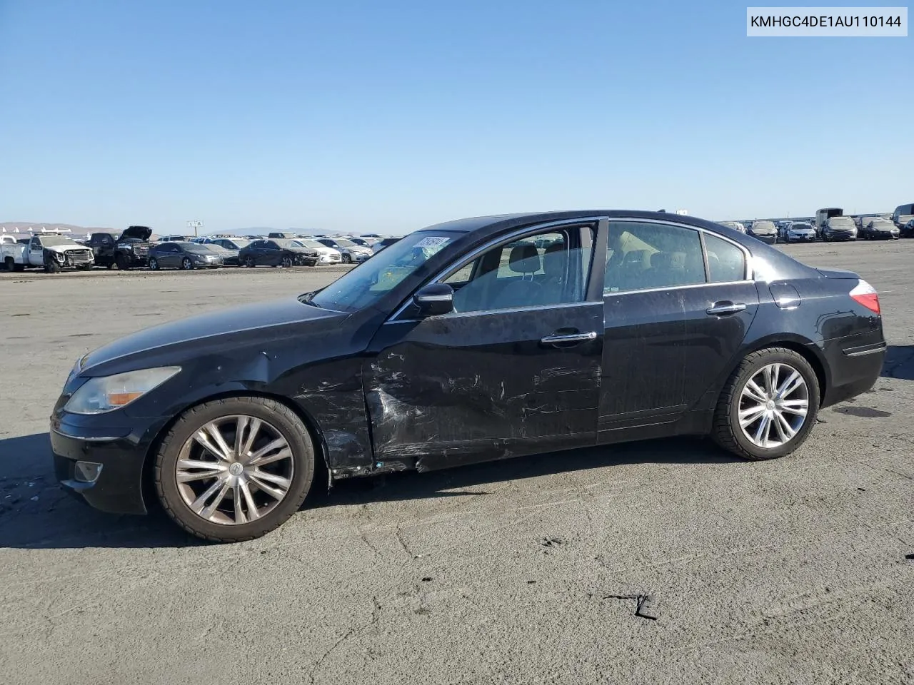 2010 Hyundai Genesis 3.8L VIN: KMHGC4DE1AU110144 Lot: 72545914