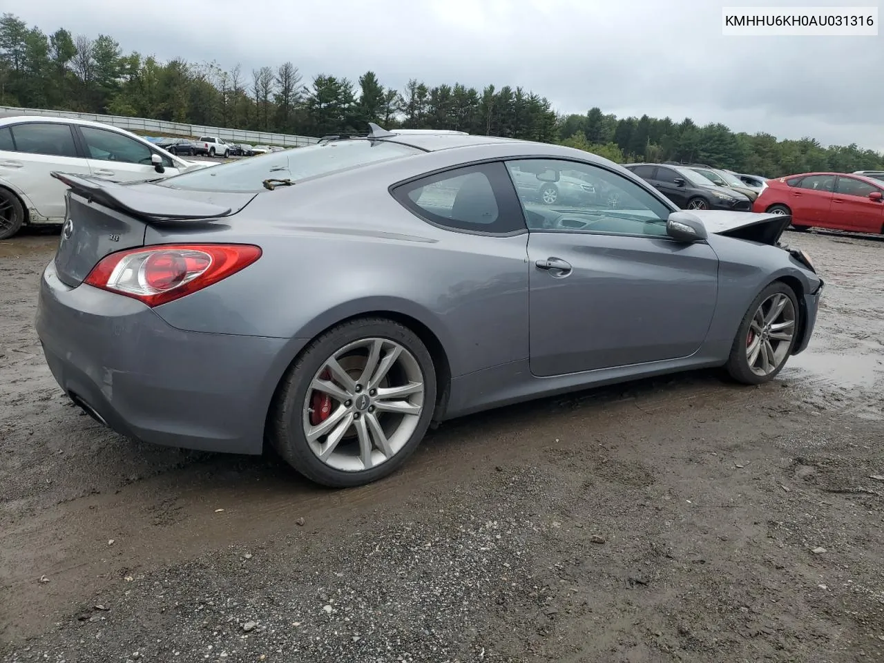 2010 Hyundai Genesis Coupe 3.8L VIN: KMHHU6KH0AU031316 Lot: 73744764