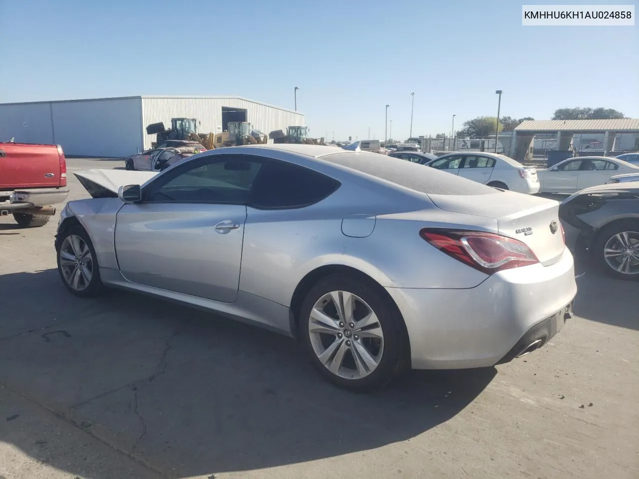 2010 Hyundai Genesis Coupe 3.8L VIN: KMHHU6KH1AU024858 Lot: 73839304