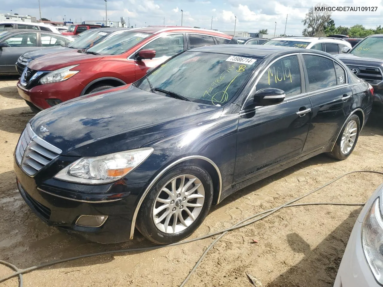 2010 Hyundai Genesis 3.8L VIN: KMHGC4DE7AU109127 Lot: 73986714