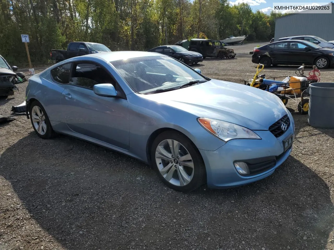 2010 Hyundai Genesis Coupe 2.0T VIN: KMHHT6KD6AU029263 Lot: 74074254