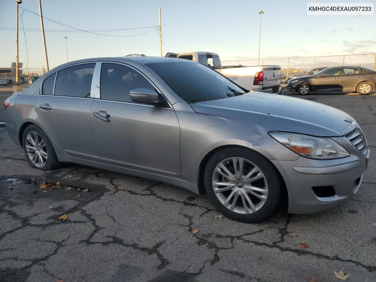 2010 Hyundai Genesis 3.8L VIN: KMHGC4DEXAU097233 Lot: 74285974