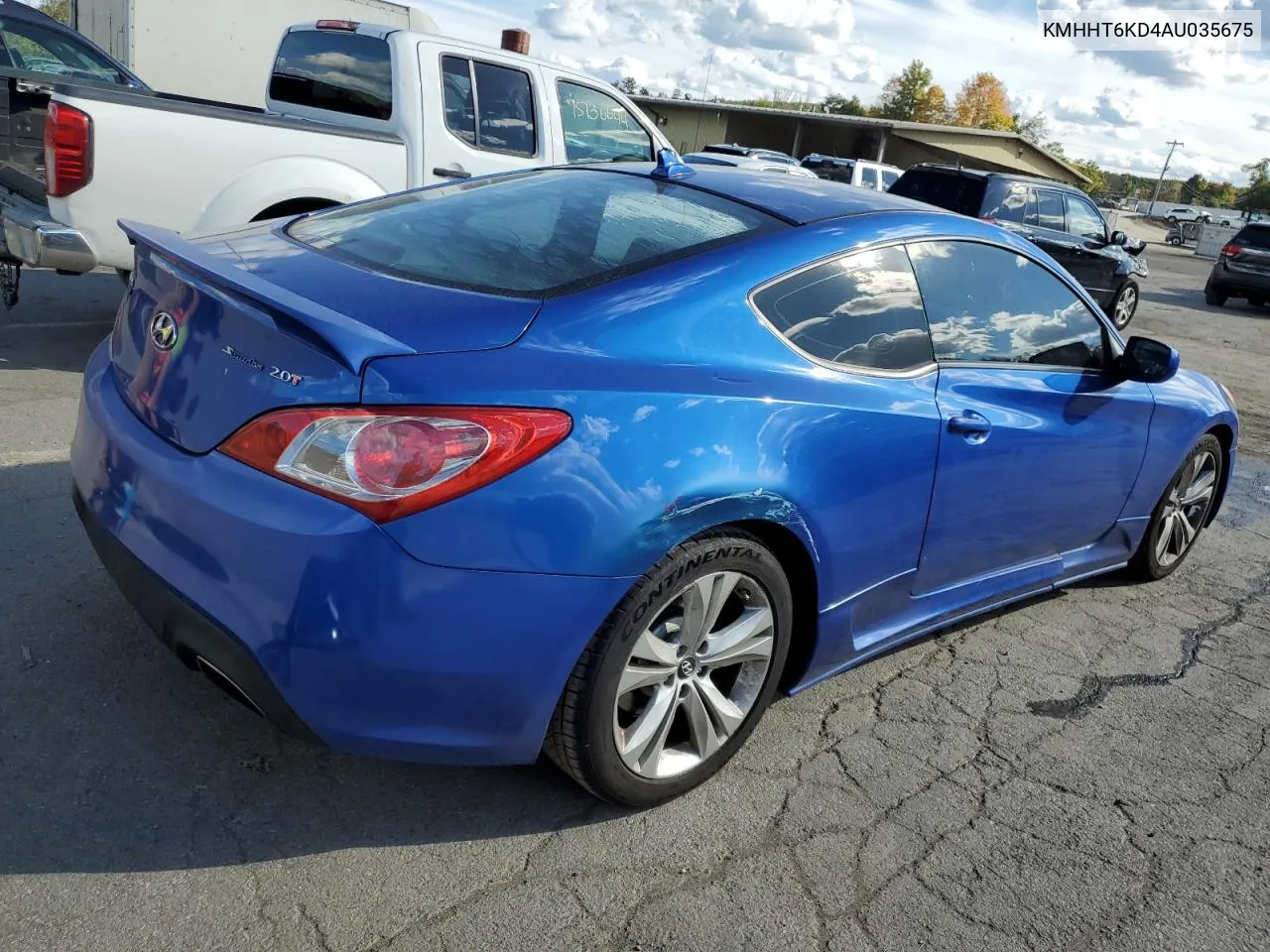 2010 Hyundai Genesis Coupe 2.0T VIN: KMHHT6KD4AU035675 Lot: 74788214