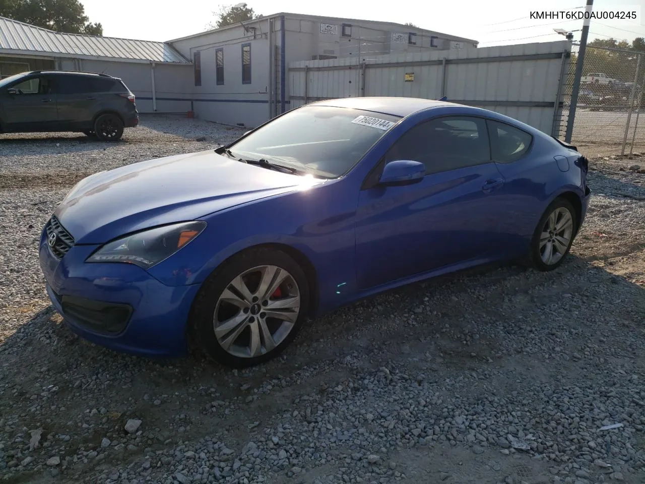 2010 Hyundai Genesis Coupe 2.0T VIN: KMHHT6KD0AU004245 Lot: 75020144