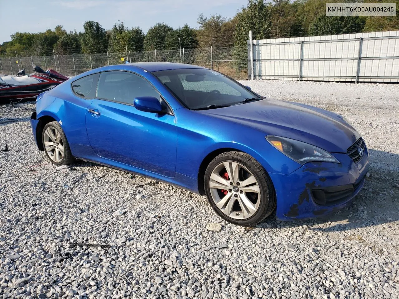 2010 Hyundai Genesis Coupe 2.0T VIN: KMHHT6KD0AU004245 Lot: 75020144