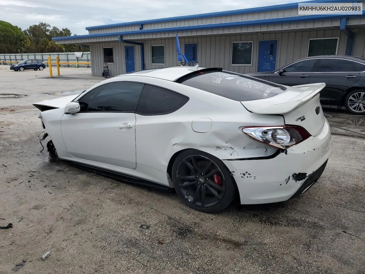 2010 Hyundai Genesis Coupe 3.8L VIN: KMHHU6KH2AU020933 Lot: 75491394