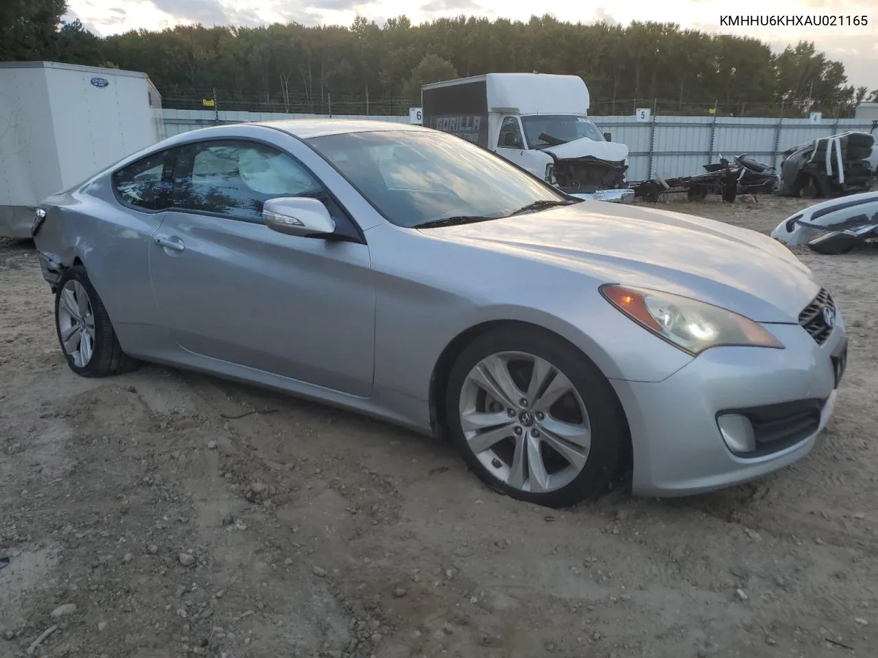 2010 Hyundai Genesis Coupe 3.8L VIN: KMHHU6KHXAU021165 Lot: 75669494