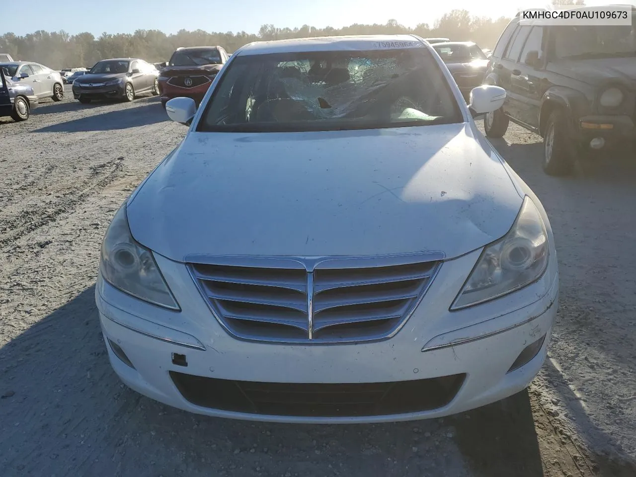 2010 Hyundai Genesis 4.6L VIN: KMHGC4DF0AU109673 Lot: 75945964