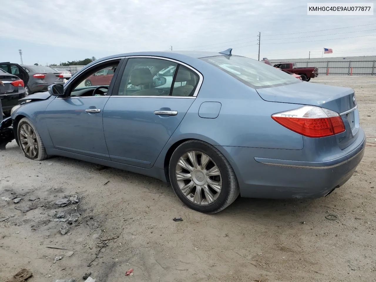 KMHGC4DE9AU077877 2010 Hyundai Genesis 3.8L