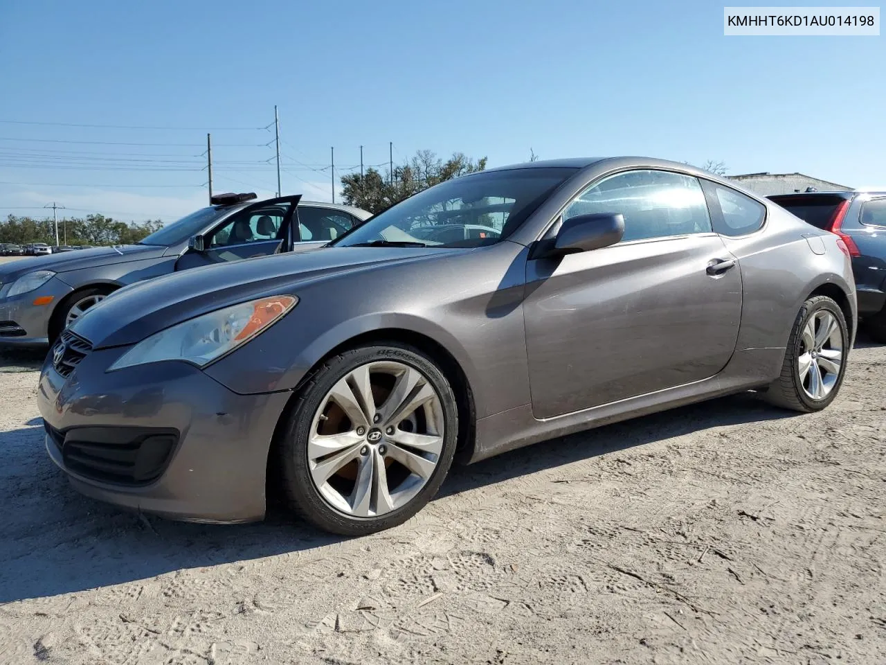 2010 Hyundai Genesis Coupe 2.0T VIN: KMHHT6KD1AU014198 Lot: 76202934