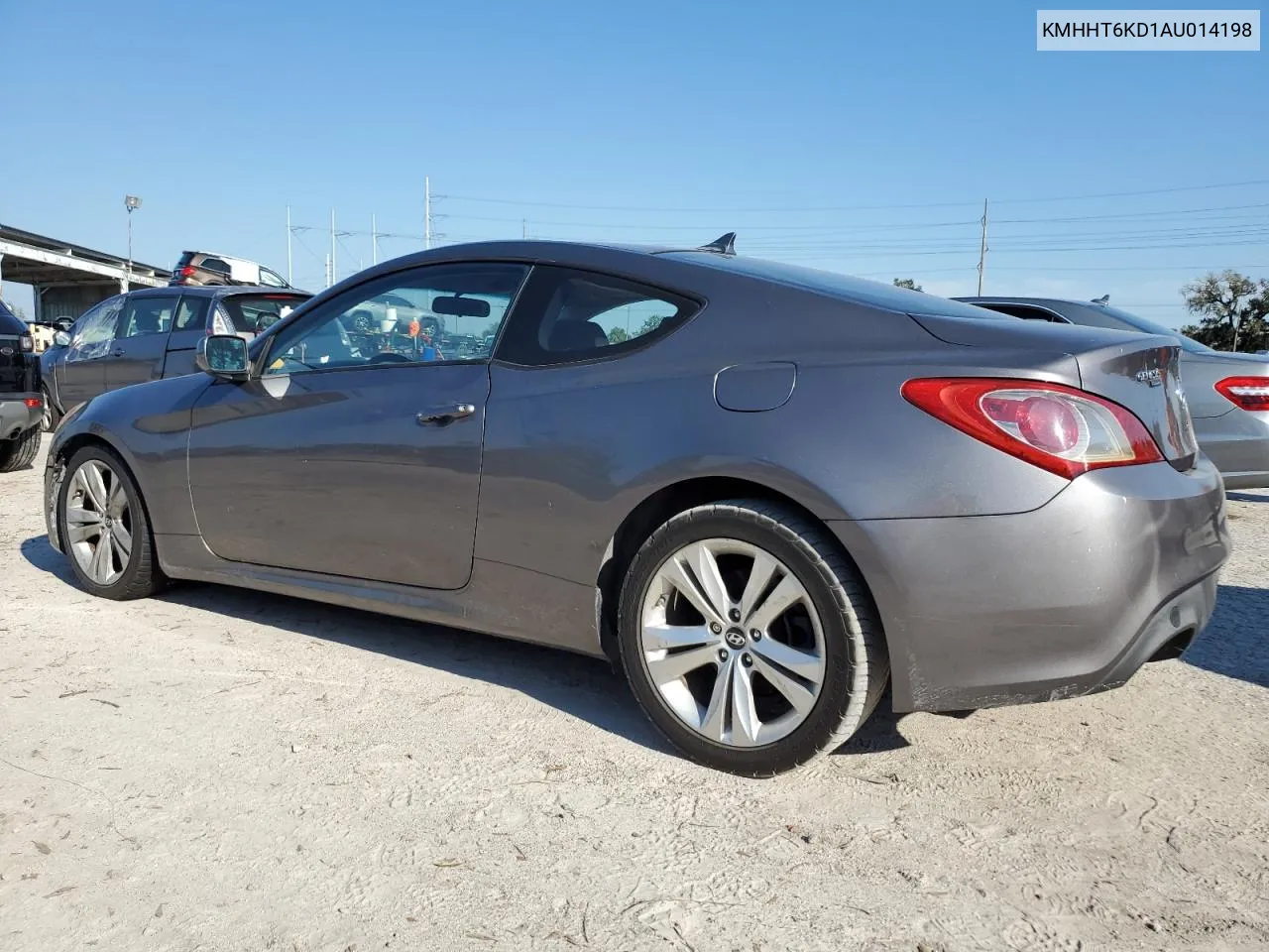 2010 Hyundai Genesis Coupe 2.0T VIN: KMHHT6KD1AU014198 Lot: 76202934