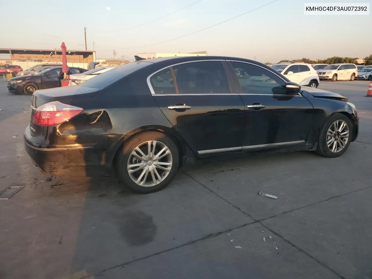 KMHGC4DF3AU072392 2010 Hyundai Genesis 4.6L