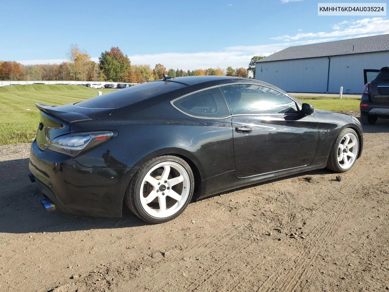 2010 Hyundai Genesis Coupe 2.0T VIN: KMHHT6KD4AU035224 Lot: 77809554