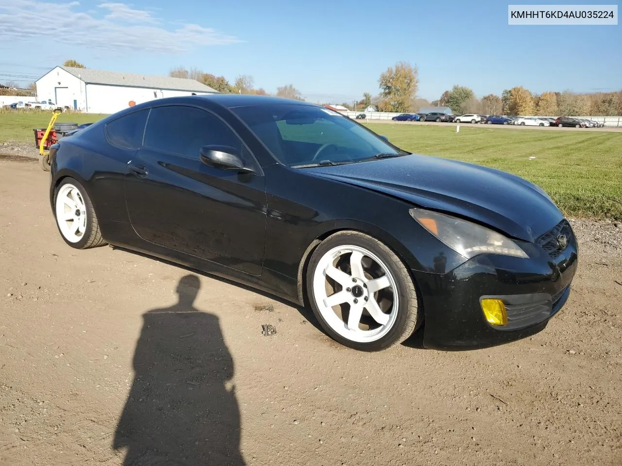 2010 Hyundai Genesis Coupe 2.0T VIN: KMHHT6KD4AU035224 Lot: 77809554