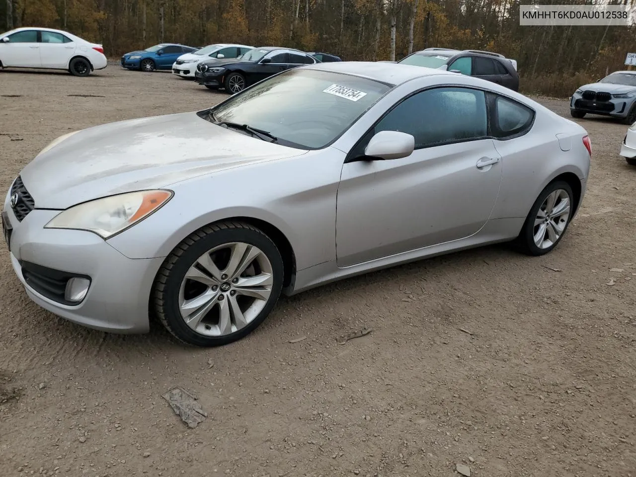 2010 Hyundai Genesis Coupe 2.0T VIN: KMHHT6KD0AU012538 Lot: 77853754