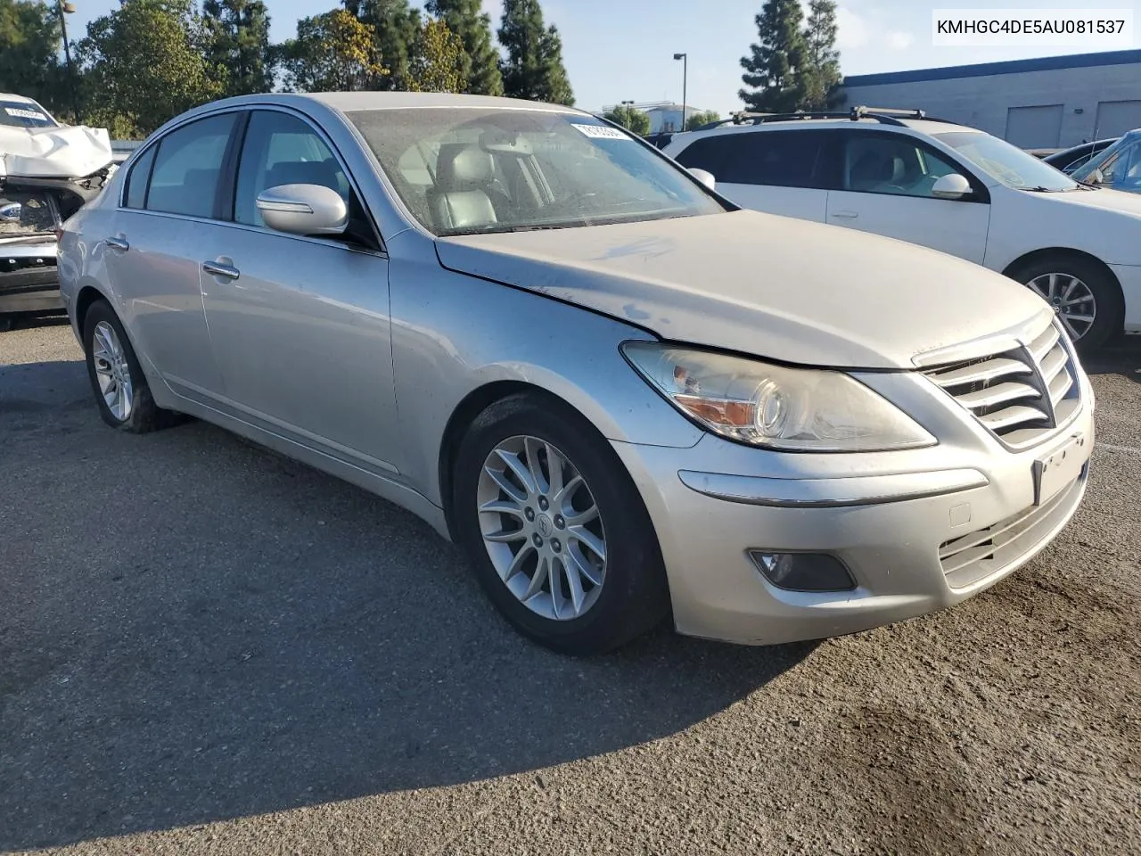 2010 Hyundai Genesis 3.8L VIN: KMHGC4DE5AU081537 Lot: 78183594