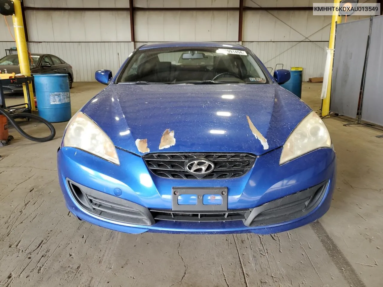 2010 Hyundai Genesis Coupe 2.0T VIN: KMHHT6KDXAU013549 Lot: 78991494