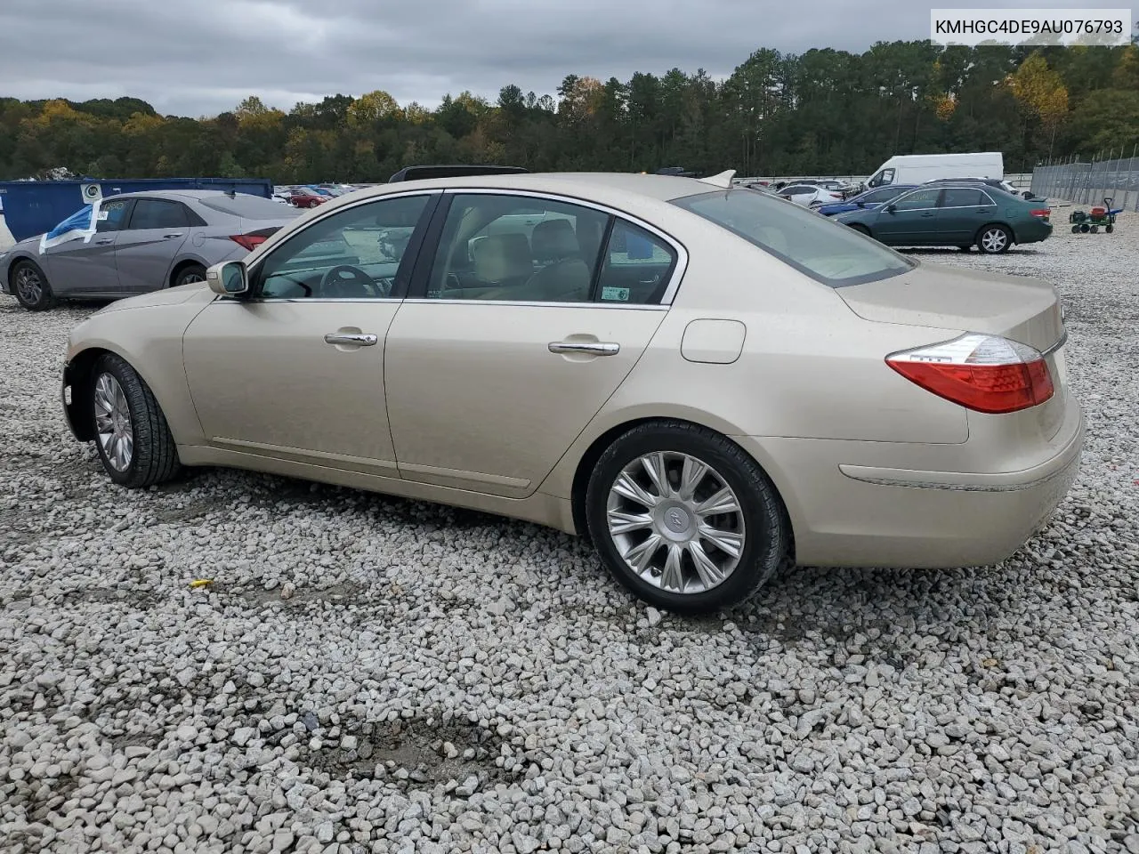 2010 Hyundai Genesis 3.8L VIN: KMHGC4DE9AU076793 Lot: 79715614