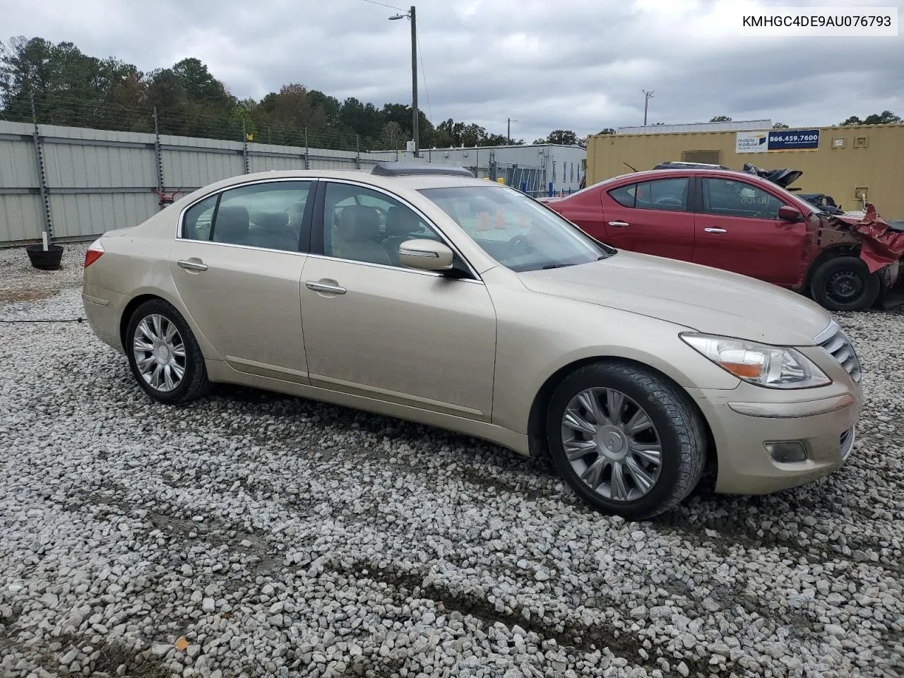 2010 Hyundai Genesis 3.8L VIN: KMHGC4DE9AU076793 Lot: 79715614