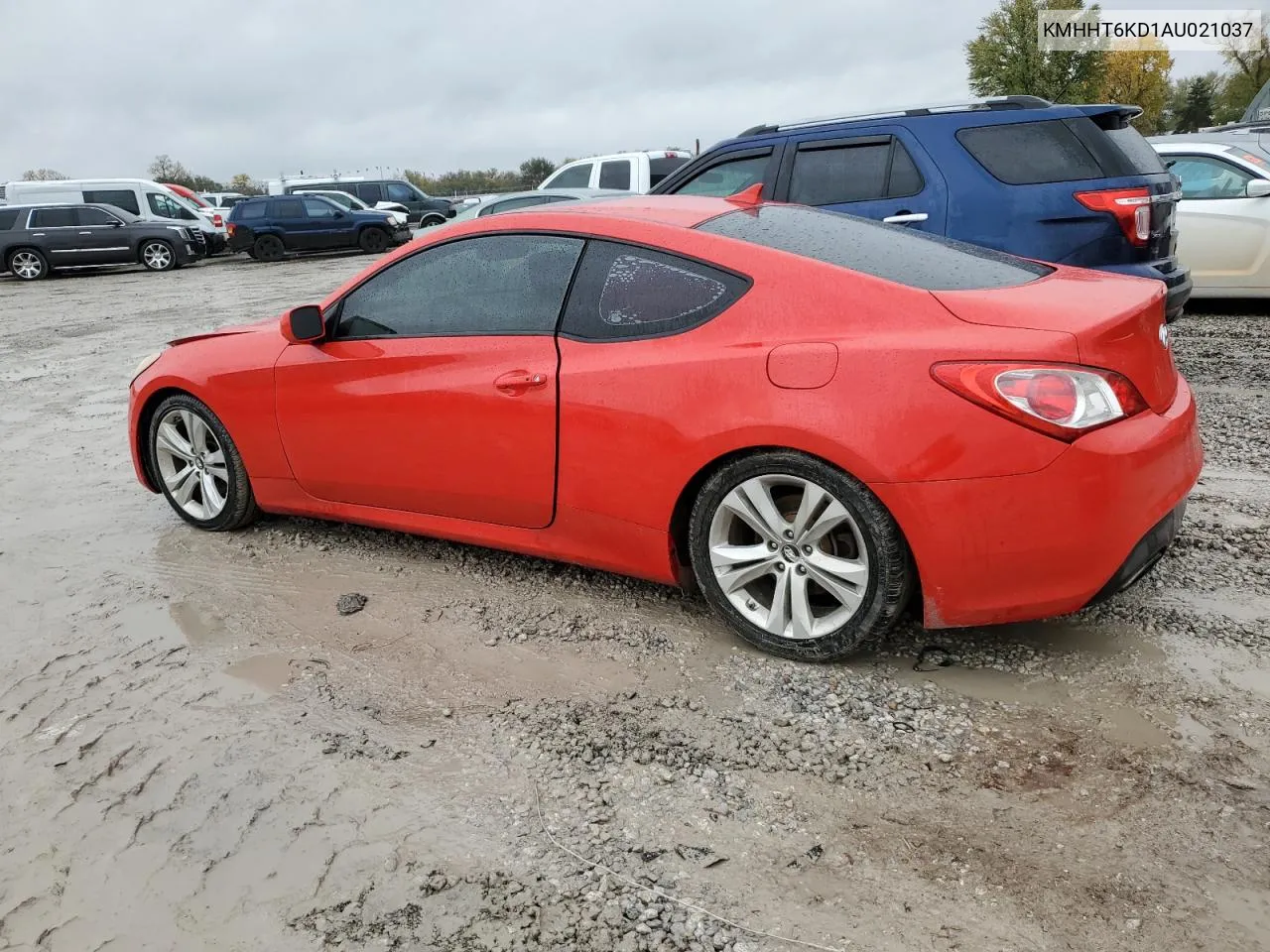 2010 Hyundai Genesis Coupe 2.0T VIN: KMHHT6KD1AU021037 Lot: 80195994