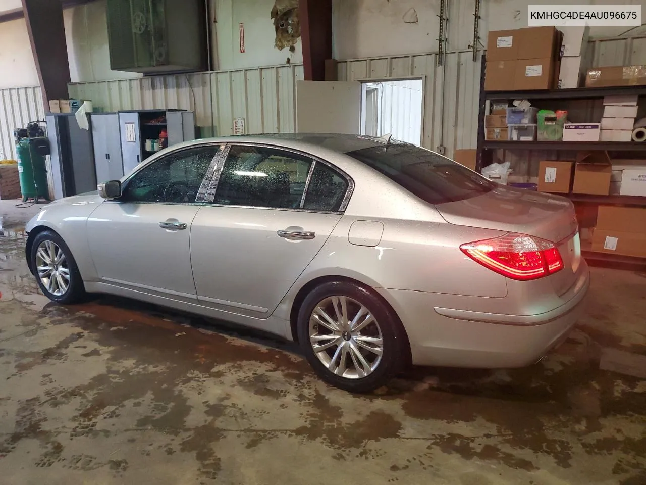 2010 Hyundai Genesis 3.8L VIN: KMHGC4DE4AU096675 Lot: 80967344