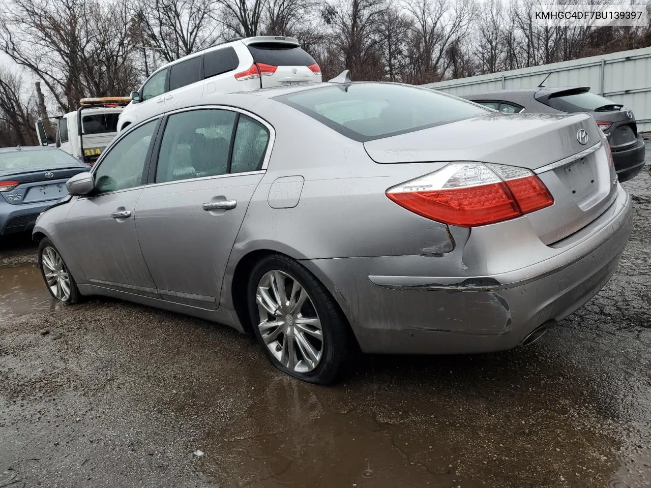 2011 Hyundai Genesis 4.6L VIN: KMHGC4DF7BU139397 Lot: 38923674